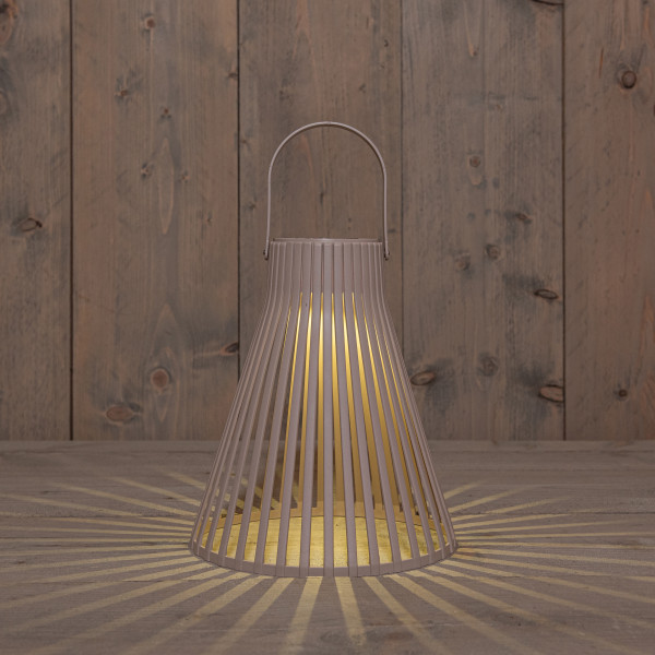 Solar Hängelampe 1 LED sand 20X20X24cm