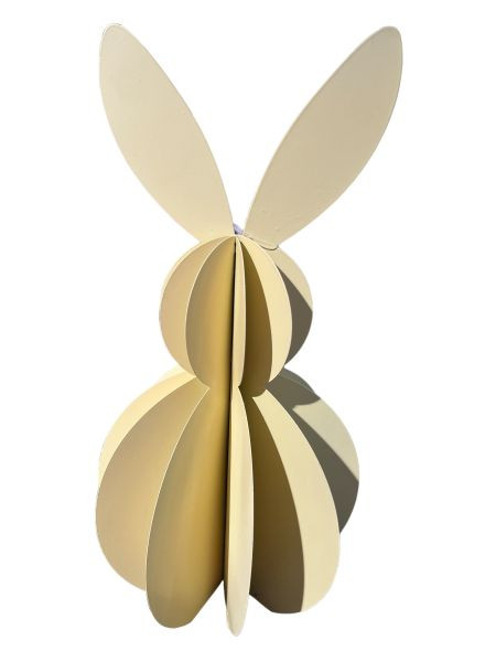 Hase hellgelb 17x36,5cm