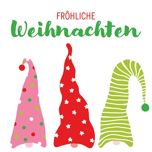 Serviette Atelier 33x33cm Atelier Wichtelmützen
