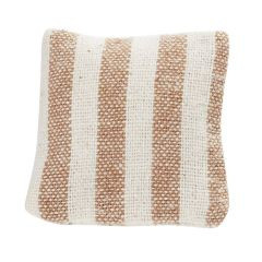 Kissen Mini 2,8x2,8cm beige gestreift 2St.