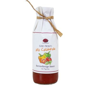 Tomatensoße alla Calabrese Glas 500g