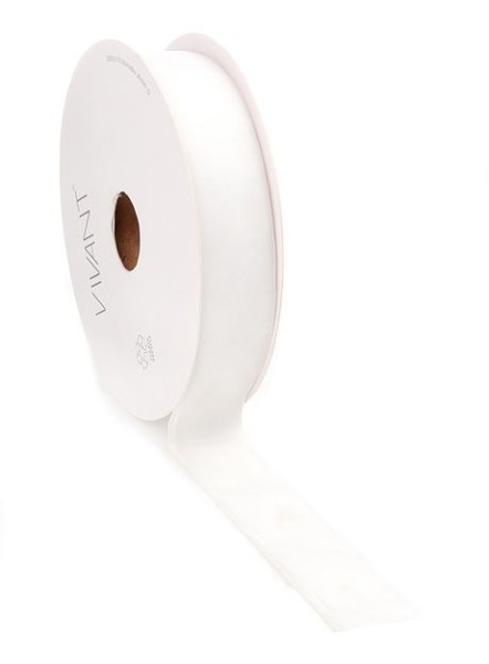 Band VELVETY 20mx9mm Fb.08 off white