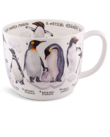 Becher 700 ml Pinguinbande