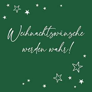 Serviette Atelier 33x33cm Weihnachtsfreude tanne