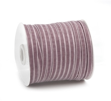 Band VELVET 100mx6mm Fb.34 old lila