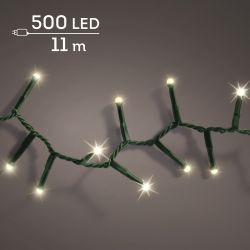 LED Lichterkette soft glow compact lights Outdoor 1100cm 500LED