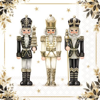 Serviette Royal nutcrackers 33x33cm