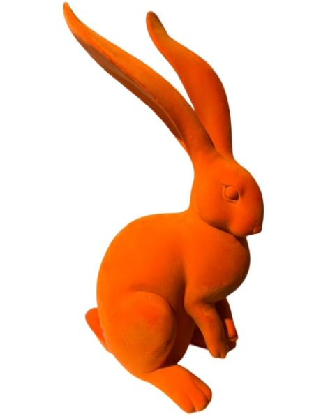 Hase orange 13,5x27cm