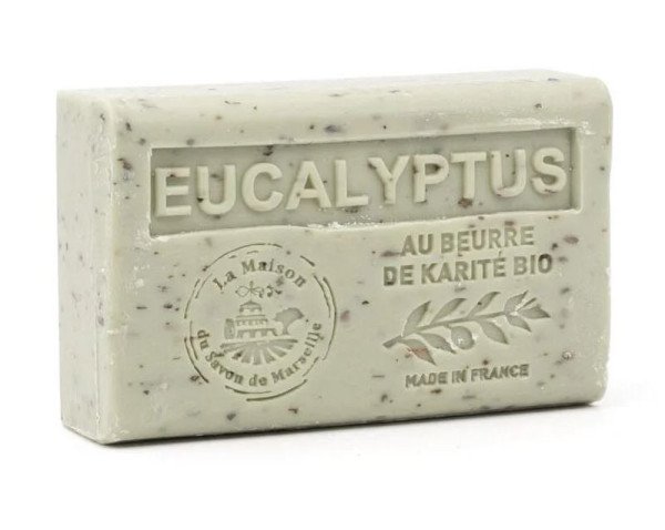 SHEA-BUTTER SEIFEN 125g - EUKALYPTUS