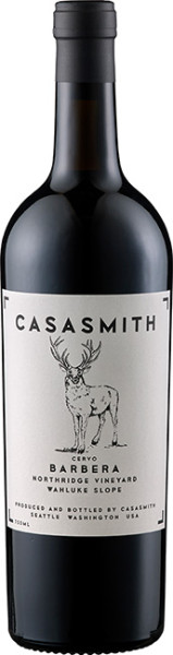 Wein 2019er Casasmith Cervo Barbera tr. 0,75l Washington