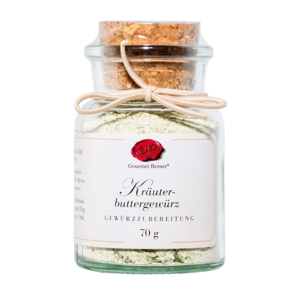 Kräuterbuttergewürz 70g im Korkenglas