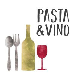 Serviette Pasta & Vino 33x33cm