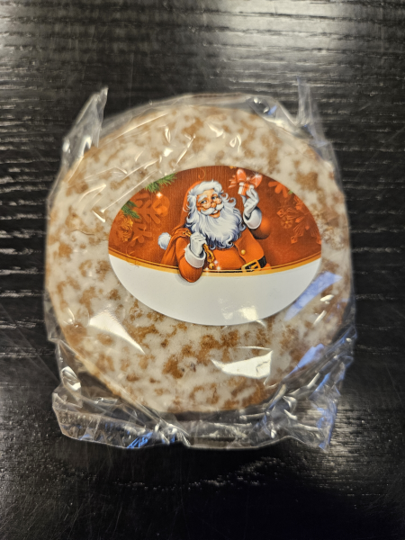 Lebkuchen Santa 75g glasiert