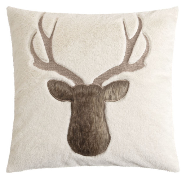 Kissen Woodie 45x45cm Hirsch