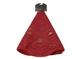 Baum Unterdecke rot Polyester samt D100cm