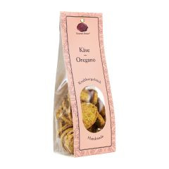 Knabbergebäck Käse-Oregano 90g Packung