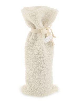 Flaschentasche TEDDY 14x36cm off weiss