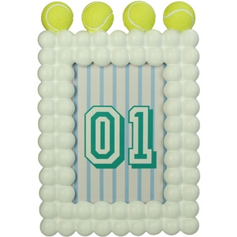 Bilderrahmen Polyresin weiss 13x18cm