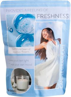 Wachsgranulat mit Duft weiß-freshness