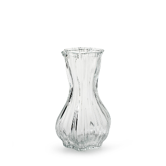 Vase Glas klar 15x9cm