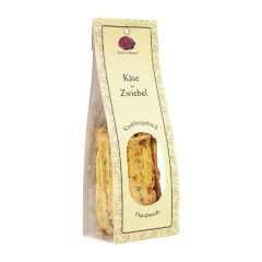 Knabbergebäck Käse-Zwiebel 90g Packung