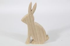 Hase sitzend 22,5x13,5x4cm
