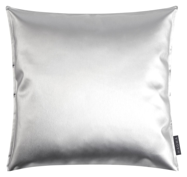 Kissen Metalico 45x45cm silber