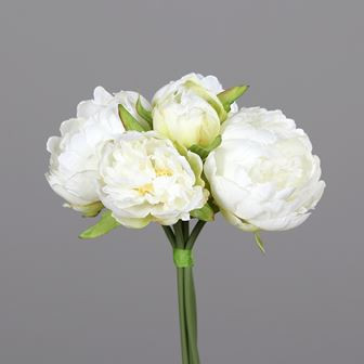 Bouquet Päonien 26cm cream