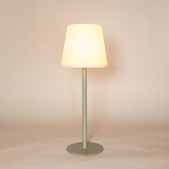 Tischlampe USB olive 39x15cm