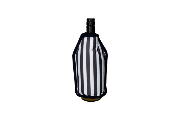 Kühlmanschette Streifen schwarz/weiß 16x2x23,5cm