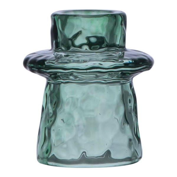Teelichthalter Glas blue 6,8x6cm