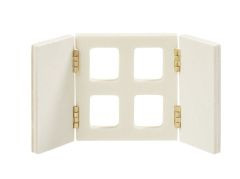 Fenster Holz 11,5x6cm