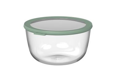 Multischüssel Cirqula glas rund 3000 ml nordic sage
