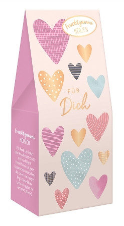 Fruchtgummi 70g Für Dich Goldveredelung