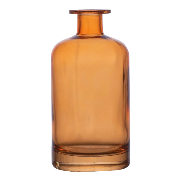 Vase Glas orange 17x8,4cm