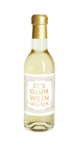 Flasche Glühwein weiß 0,25l It's Glühwein o'clock