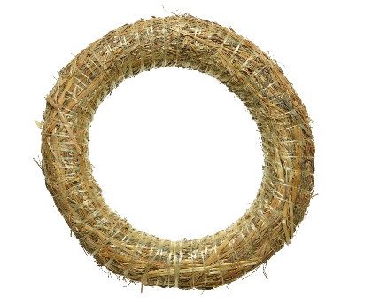 Strohkranz natur 35x5,5cm
