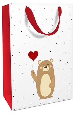 Geschenktasche 24x36x13cm Tapsy Bear