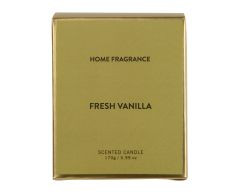 Duftkerze Glas grün 8x8x9,5cm