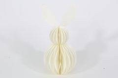 Hase Papier weiß 30cm