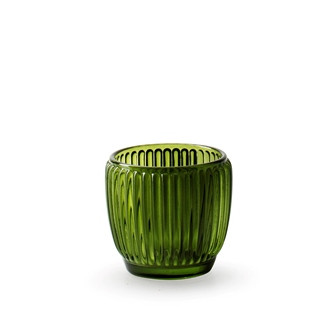 Windlicht Glas grün 7x8cm