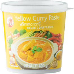 Currypaste, gelb 400g Cock