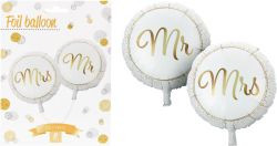 Luftballons Mr. Und Mrs. 2er Set