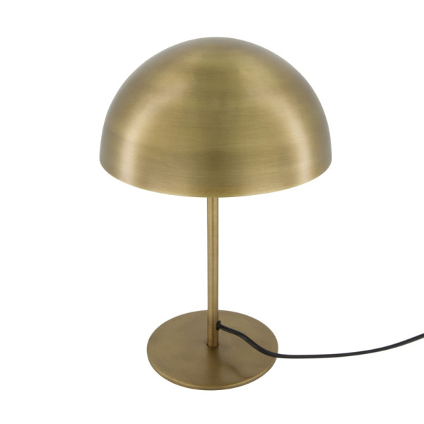 Tischlampe Metall antik messing 23x23x36cm