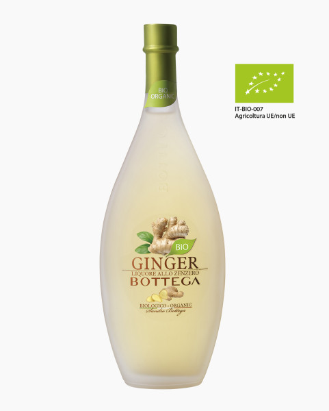 Likör Bottega Ginger Ingwer Likör 20%vol.,0.5L Bio