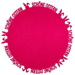 * Tischset Schöne Ostern Filz lila