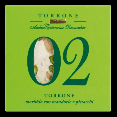 Nougat Torrone Pistazie & Mandel 80g