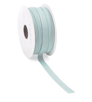 Band COTTON 25m x 9mm sea blue