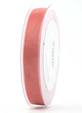 Band Organza rosa 25mm/50m