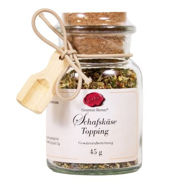 Schafskäse Topping Korkenglas 45g